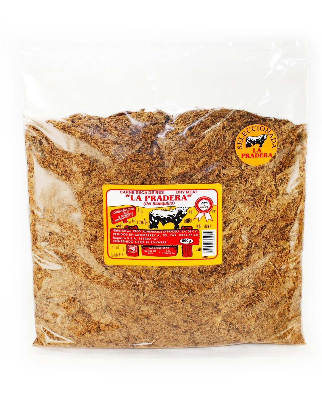 Carne seca deshebrada La Pradera