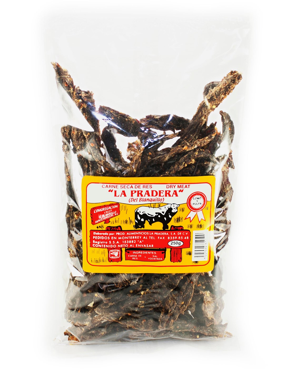 Tasajo artesanal suave La Pradera